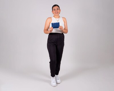 Foto 8 | Foto 8 | Monedero Gorett Sinai Azul para Mujer
