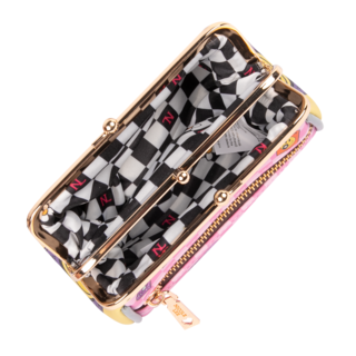 Foto 3 | Foto 3 | Monedero Anita Nicole Lee Con Broche Kisslock Estampado