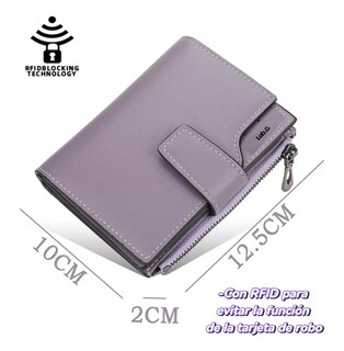 Foto 2 | Foto 2 | Juvenil Y Excelente Cartera, Lab.g Monedero De Dama,multifunción Violeta