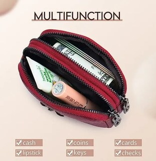 Foto 2 | Foto 2 | Monedero Xtellar De Cuero Para Mujer Con Decoración De Abeja Y Doble Bolsillo