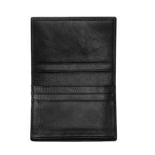 Foto 4 | Foto 4 | Wallet Breed Porter De Piel Auténtica Con Doble Pliegue Color Negro - Venta Internacional.