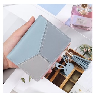 Foto 5 | Foto 5 | Monedero Belug color Azul para Mujer
