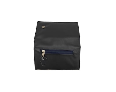 Foto 3 | Foto 3 | Cartera En Piel Vacuno Fana Lisa Azul Marino