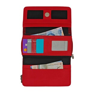 Foto 3 | Foto 3 | Cartera en Piel Vacuna Fana Gaga Roja de Charol