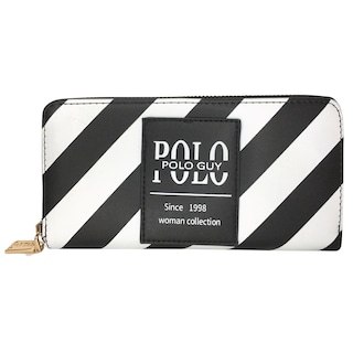 Foto 1 | Foto 1 | Cartera para Dama Polo Guy de Vinil Moderna Negro