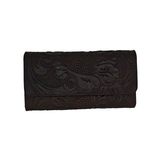 Foto 1 | Foto 1 | Cartera En Piel Vacuno Cincelada Fana Fanny Café