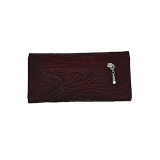 Foto 4 | Foto 4 | Cartera En Piel Vacuno Cincelada Fana Fanny Vino