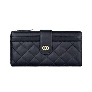 Foto 1 | Foto 1 | Cartera Larga Belug Negra para Mujer