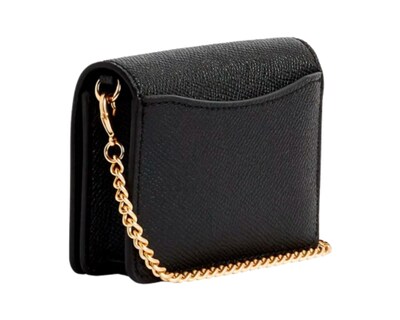 Foto 2 | Foto 2 | Cartera Marca Coach Mini Wallet On A Chain C0059 Color Negro