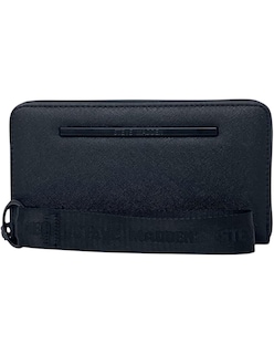 Foto 1 | Foto 1 | Cartera Steve Madden Negro Con Correa De Muñeca y Letras Grabadas
