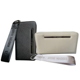 Foto 1 | Foto 1 | 2 Pack Carteras Para Dama Steve Madden Modelo Zipee Black & Beige