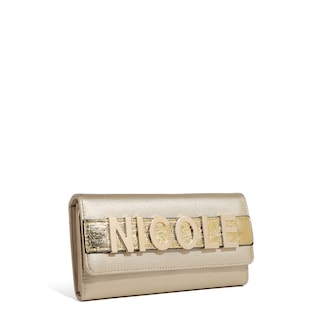Foto 3 | Foto 3 | Cartera Nicole Lee con Solapa y Logo Metálico