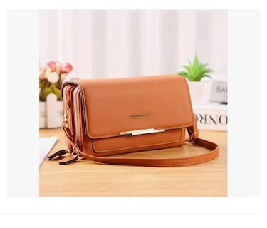 Foto 3 | Foto 3 | Bolso Bandolera Para Mujer Mini Bolsa De Mensajero Marrón Xtellar