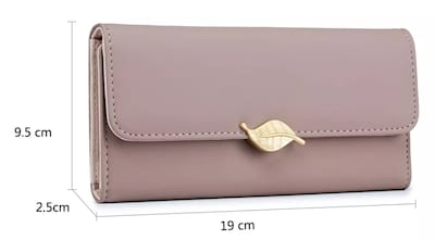 Foto 5 | Foto 5 | Cartera Xtellar Para Mujer Gran Capacidad Billetera Con Tarjetero Rosa