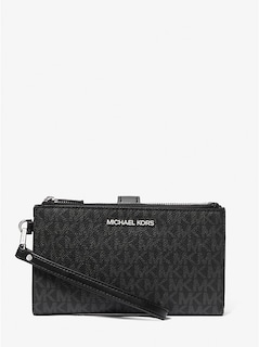 Foto 1 | Foto 1 | Cartera Para Smartphone Con El Logotipo De Michael Kors Adele, De Lona Y Piel - Venta Internacional.