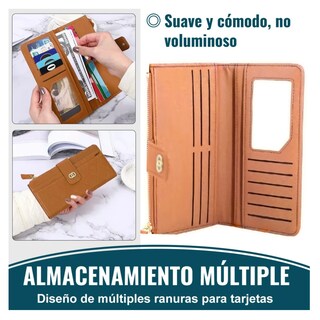 Foto 4 | Foto 4 | Cartera Larga Lab.g Marrón para Mujer