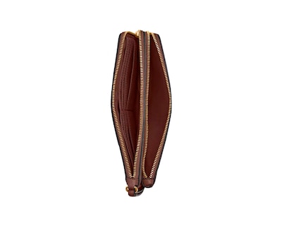Foto 2 | Foto 2 | Cartera Coach Double Zip Wallet Signature Canvas Cx161 Color Café