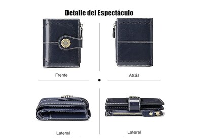 Foto 5 | Foto 5 | Xtellar Cartera Elegante De Mujer En Piel Con Bloqueo Rfid - Infinito Espacio Para Tarjetas, Efectivo Y Monedas – Billetera Chic