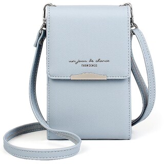 Foto 1 | Foto 1 | Cartera Con Tarjetero Huoguo  Peinetas Con Un Solo Hombro  Azul - Venta Internacional.