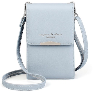 Foto 1 | Foto 1 | Cartera Con Tarjetero Huoguo  Peinetas Con Un Solo Hombro  Azul - Venta Internacional.