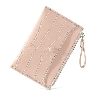 Foto 1 | Foto 1 | Tarjetero Huoguo  Ultrafino  Con Múltiples Ranuras  Color Rosa - Venta Internacional.