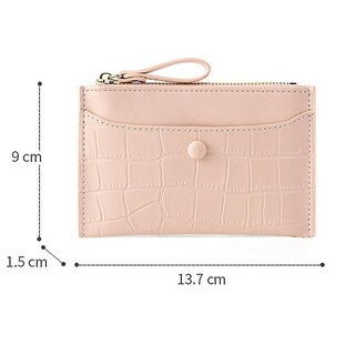 Foto 5 | Foto 5 | Tarjetero Huoguo  Ultrafino  Con Múltiples Ranuras  Color Rosa - Venta Internacional.