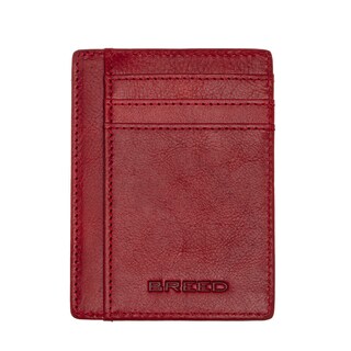 Foto 2 | Foto 2 | Bolsillo Frontal De Piel Auténtica Wallet Breed Chase Azul Marino - Venta Internacional.