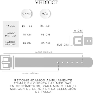 Foto 3 | Foto 3 | Cinturón Vedicci Café para Mujer