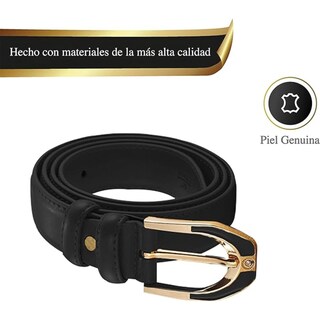 Foto 5 | Foto 5 | Cinturón Vedicci Negro para Mujer