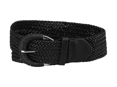 Foto 1 | Foto 1 | Cinturón Allegra K Woven Wide Trenzado Negro Para Mujer - Venta Internacional.