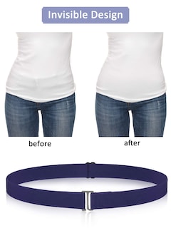 Foto 3 | Foto 3 | Cinturones Elásticos Satinior Multicolor para Mujer 6 Piezas - Venta Internacional