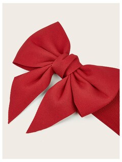 Foto 3 | Foto 3 | Cinturón Verdusa Con Lazo Ancho, Nudo, Elástico, Rojo Para Mujer - Venta Internacional.