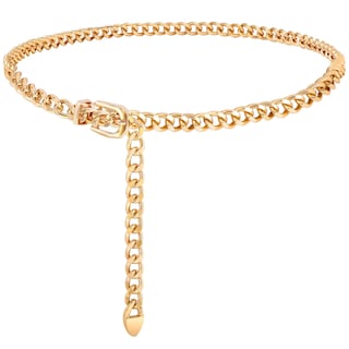 Foto 1 | Foto 1 | Cinturón Con Cadena De Cintura Whippy Weave Body Link Para Mujer, Color Dorado - Venta Internacional.