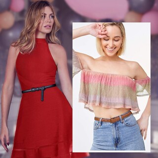 Foto 2 | Foto 2 | Cinturón Whippy Para Mujer, Ceñido De Piel Para Cintura, Color Negro/marrón - Venta Internacional.
