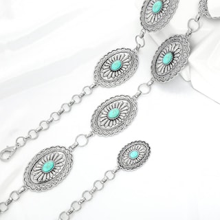 Foto 5 | Foto 5 | Cinturón De Cadena Xzqtive Para Mujer, Estilo Bohemio, Para Vestidos, Jeans - Venta Internacional.