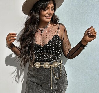 Foto 3 | Foto 3 | Cinturón De Cadena Xzqtive Para Mujer, Estilo Bohemio, Para Vestidos, Jeans - Venta Internacional.