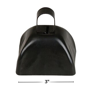 Foto 3 | Foto 3 | Cowbells Rhode Island Novelty, Metal Negro, 3 Pulgadas, Paquete De 12 - Venta Internacional.