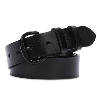 Foto 1 | Foto 1 | Cinturón De Cuero Whippy Para Mujer Para Jeans, Pantalones Y Vestidos Con Hebilla Negra - Venta Internacional.