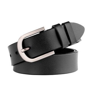 Foto 1 | Foto 1 | Cinturón Whippy De Cuero Negro Para Mujer, Para Jeans, Pantalones Y Vestidos - Venta Internacional.