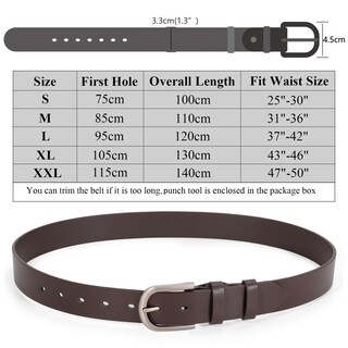 Foto 5 | Foto 5 | Cinturón De Cuero Whippy Para Mujer, Negro, Para Jeans, Pantalones Y Vestidos - Venta Internacional.