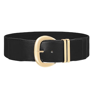 Foto 2 | Foto 2 | Cinturón Whippy Para Mujer, Ancho Y Elástico, Negro, Se Adapta A 71-84 Cm - Venta Internacional.