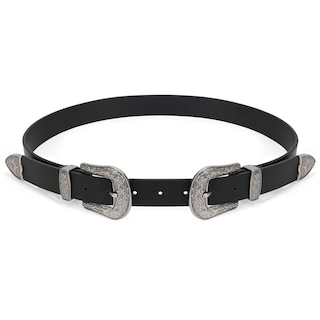 Foto 1 | Foto 1 | Cinturón Xzqtive Para Mujer, Estilo Vintage, Estilo Western, Retro, Piel Negra - Venta Internacional.