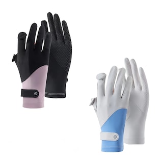 Foto 1 | Foto 1 | 2par Guantes Protección Solar Antideslizantes Eo Safe Imports Esi-20023 Azul
