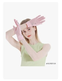 Foto 3 | Foto 3 | Guantes Protección Xtellar Solar Seda Táctil Anti-UV Rosa para Mujer
