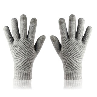 Foto 2 | Foto 2 | Guantes Huoguo Antideslizantes Con Pantalla Táctil Tejidos En Invierno Para Mujer - Venta Internacional.