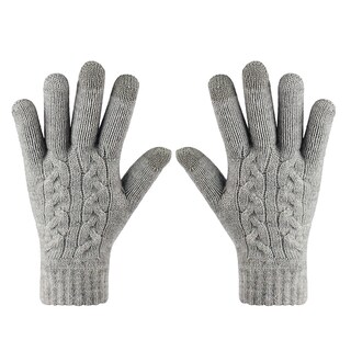 Foto 1 | Foto 1 | Guantes Huoguo Antideslizantes Con Pantalla Táctil Tejidos En Invierno Para Mujer - Venta Internacional.