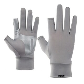 Foto 1 | Foto 1 | Guantes De Protección Solar De Verano Belug Antideslizantes Gris