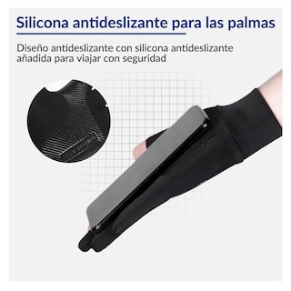 Foto 3 | Foto 3 | Guantes De Protección Solar De Verano Belug Antideslizantes Gris