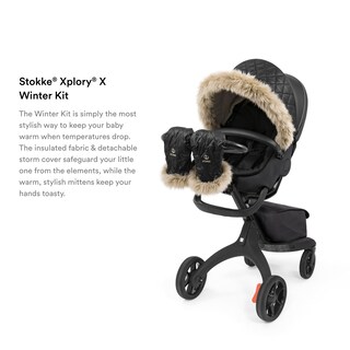 Foto 4 | Foto 4 | Kit De Invierno Stokke Xplory X Onyx Black Para Cochecito De Bebé - Venta Internacional.