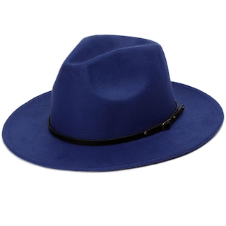 Foto 1 | Foto 1 | Sombrero Huoguo De Lana Fedora Clásico De Ala Ancha A La Moda Para Mujer - Venta Internacional.